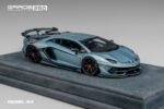 GRADE PRO 1:64 Lamborghini Aventador SVJ LP770 Novitec Ice Blue - Image 2