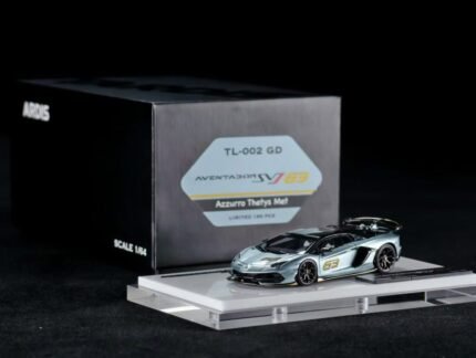 Tardis 1:64 Aventador SV63 Azzurro Thetys Met