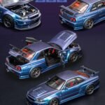 PGM 1:64 GT-R R34 Modified Tuned HEC 2026 Luxury Round Box
