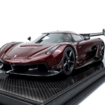 Frontiart 1/18 Koenigsegg Jesko Red Tinted Carbon Resin Model Car