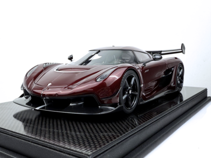 Frontiart 1/18 Koenigsegg Jesko Red Tinted Carbon Resin Model Car