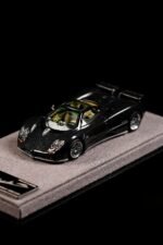 Figart Model 1:64 Pagani Zonda C12S 2000 Black Carbon Fiber Resin Model Car - Image 11