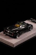 Figart Model 1:64 Pagani Zonda C12S 2000 Black Carbon Fiber Resin Model Car - Image 6