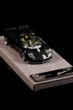 Figart Model 1:64 Pagani Zonda C12S 2000 Black Carbon Fiber Resin Model Car - Image 3
