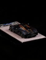 Gryning 1:64 Koenigsegg  Jesko Absolut 7332 Deep Sea Blue / Sweet Mandarin Resin Model Car - Image 8