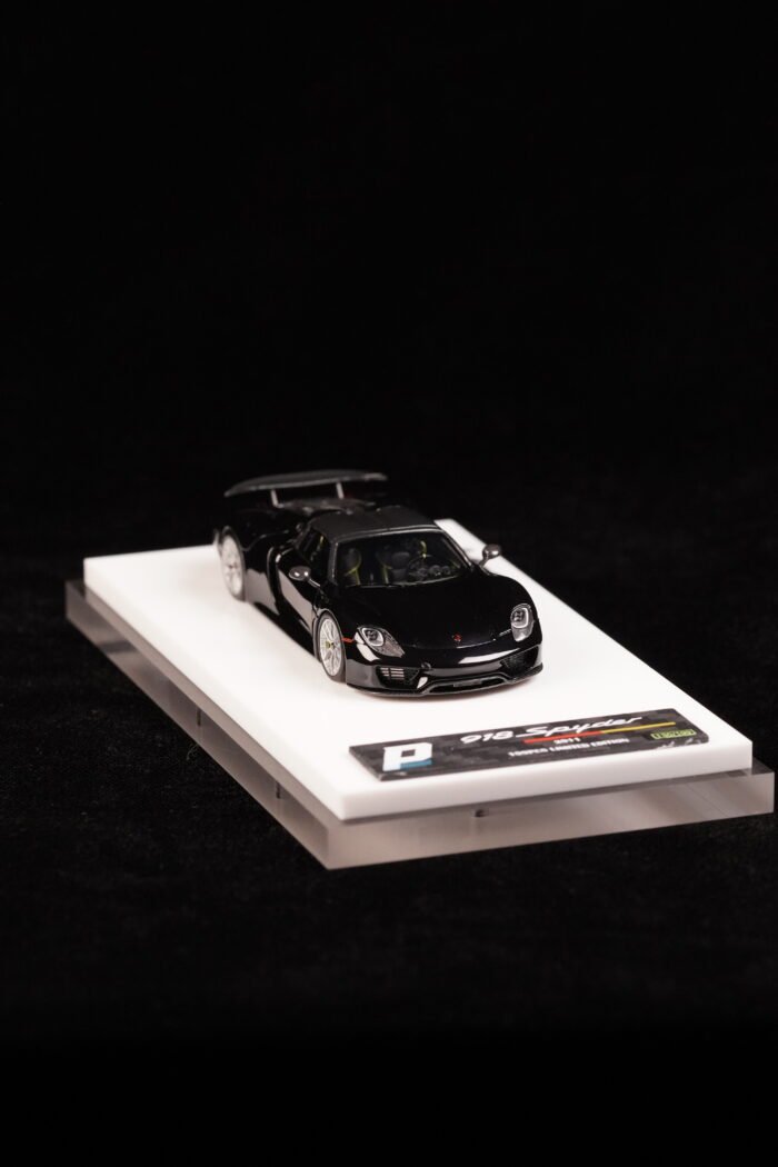 BCP Model 1:64 Porsche 918 Black Limited 199 PCS Resin Model Car - Image 3