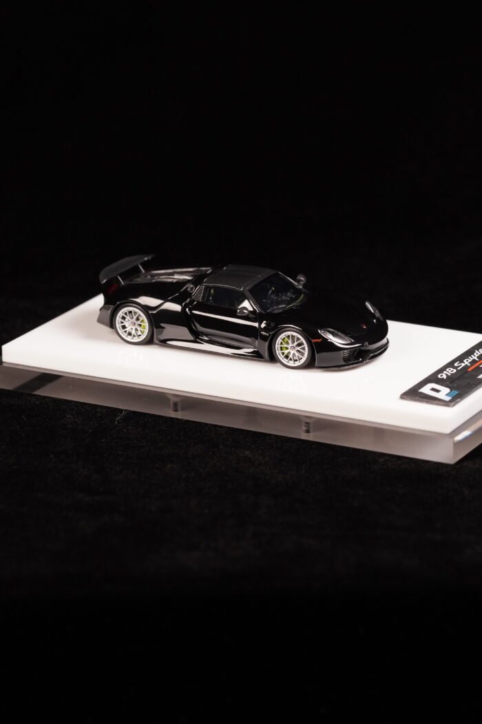 BCP Model 1:64 Porsche 918 Black Limited 199 PCS Resin Model Car - Image 4