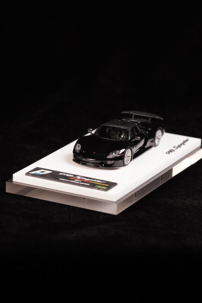 BCP Model 1:64 Porsche 918 Black Limited 199 PCS Resin Model Car - Image 10