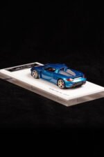 Deepmaker 1:64 Porsche Carrera Gt Turquaise Green Metallic