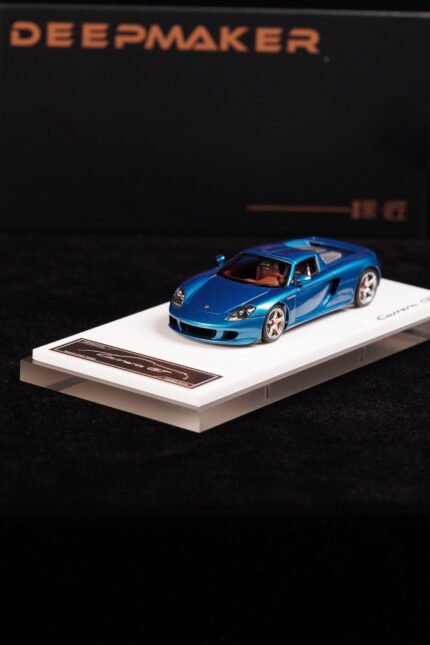 Deepmaker 1:64 Porsche Carrera Gt Turquaise Green Metallic