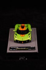 Gryning 1:64 Koenigsegg Jesko Absolut Green/Sweet Mandarin Limited 299 PCS Resin Model Car - Image 4