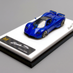 DMY 1:64 Pagani Zonda S Lobella Blue Front side