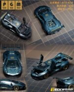PGM 1:64 2026 HEC Exclusive - Lamborghini Aventador LB LP700-4 Techwrap Blue-Grey - Image 2