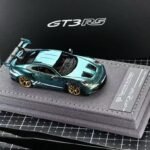 Timothy & Pierre 1:64 Porsche 992 GT3RS Dark Olive Metallic Resin Model Car