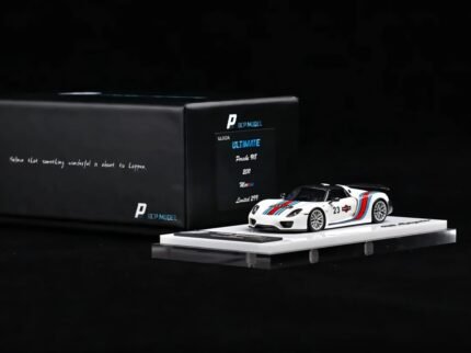 BCP Model 1/64 Porsche 918 Spyder Martini