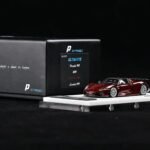 BCP Model 1/64 Porsche 918 Spyder Burgundy Red