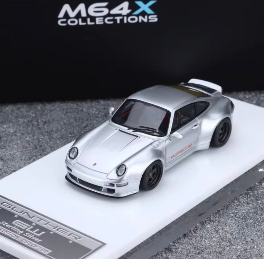 Screenshot_20261009_201710_Samsung Browser MY64 1:64 Porsche Gunther Ducktail Sterling Silver - Image 1