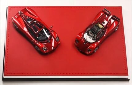 Figart Model 1:64 Pagani Zonda x Pagani Utopia Red Dual Set Special Edition Resin Model Car