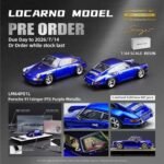Locarno Model 1:64 911 Porsche Singer Purple Metallic