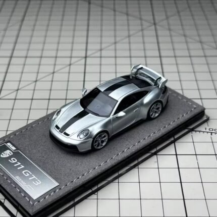Ultimate Player 1:64 Porsche 911 Gt3 Silver Resin Model Car