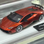 Tardis 1:64 Huracan Performante Falme Orange [Little Cut on Box, Check Description]