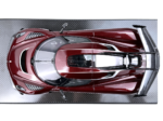 Frontiart 1/18 Koenigsegg Jesko Red Tinted Carbon Resin Model Car - Image 7
