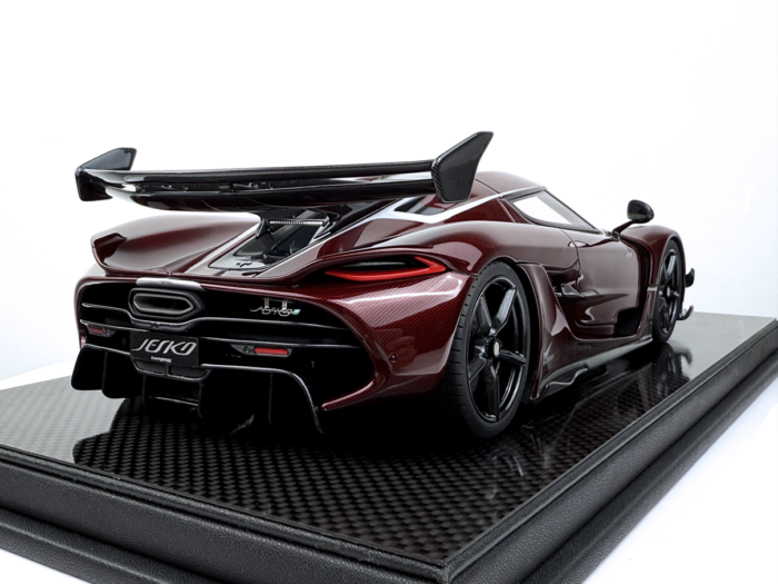 Frontiart 1/18 Koenigsegg Jesko Red Tinted Carbon Resin Model Car - Image 2