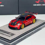 Henson & Heaven Model 1/64 992 GT3 RS Metallic Red