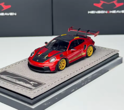 Henson & Heaven Model 1/64 992 GT3 RS Metallic Red