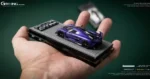 Gryning  1:64 Koenigsegg Jesko Attack in Pearl Purple/Carbon Fiber Resin Model Car - Image 3