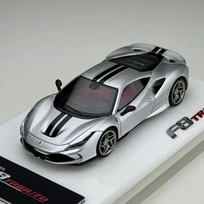 GUO 1:64 F8 Tributo Argento Nurburgring Rainy Weathered Limited 49 PCS - Image 2