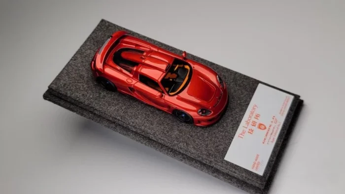 The Laboratory 1:64 Porsche Gemballa Mirage Gt Metallic Orange Resin Model Car