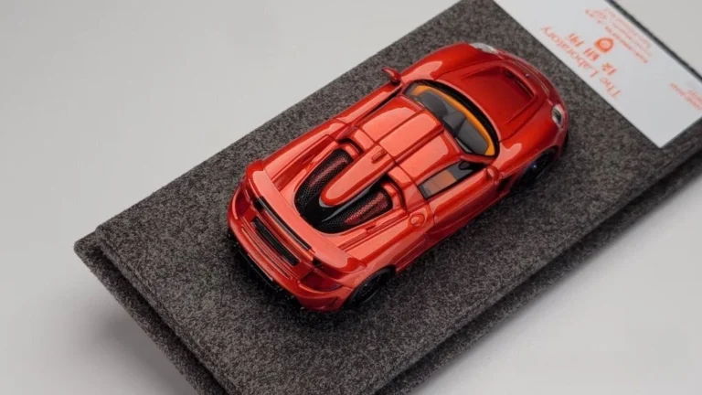 The Laboratory 1:64 Porsche Gemballa Mirage Gt Metallic Orange Resin Model Car upper
