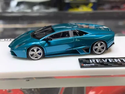 Tardis 1:64 Lamborghini reventon Blue resin car